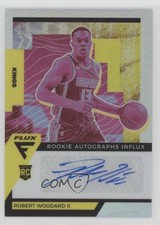 2020 Panini Flux Rookie Influx Silver Prizm Robert Woodard II #RAI-RWD Auto 1i3m