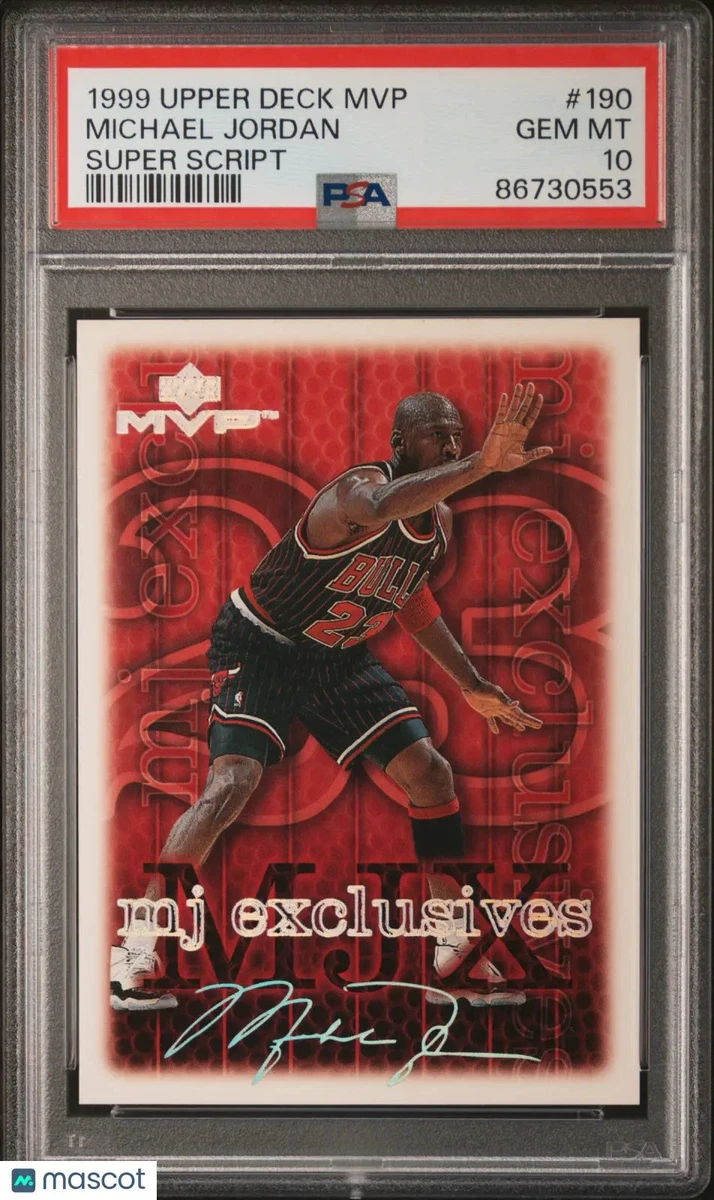 Michael Jordan PSA 10 Graded Basketball Trading Cards for sale | eBay