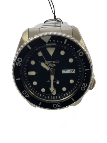 Seiko 5 Sports 4R36-07G0 Jour Date St. Acier Blk SLV Automatique Montre Hommes