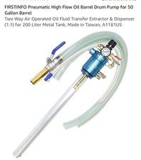 Pneumatic Pump for 55 Gallon Drum Drum Barrel