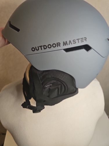 Outdoor Master OM-HS 688 Multi-Sport Helmet Matte Gray Size Large 59-61 CM - Picture 2 of 8