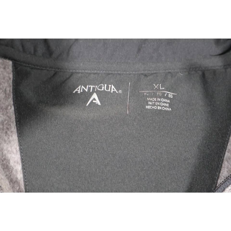 Indianapolis Colts Pullover Para Hombres XL Gris Antigua NFL Cuarto Cremallera Suéter Chaqueta Foto 4 de 4