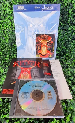 Dungeon Keeper Gold EA Classics PC CD Big Box