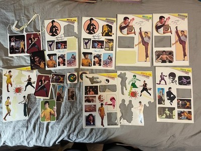 Bruce Lee JKD Club Sticker Sheets Vintage 1970's Kung Fu