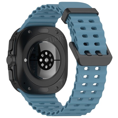 For Samsung Galaxy Watch Ultra 47mm 2025/2024 Silicone Nylon Band Strap Bracelet - Picture 30 of 120