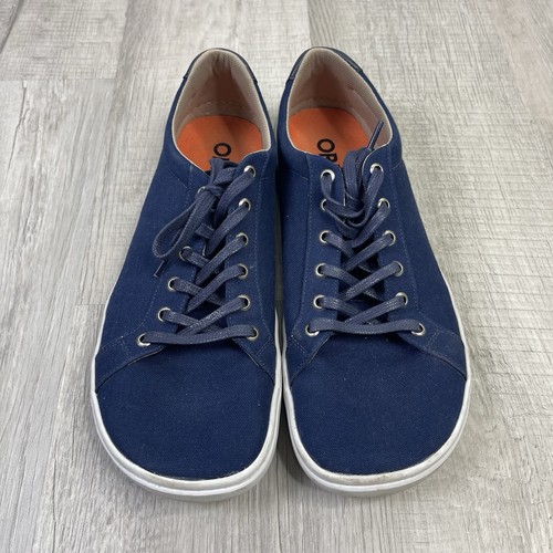 Zapatos Origo Barefoot Everyday Gen 3 para Hombres 12 Lona Algodón Azul Marino Usados en Excelente Condición Vivio S - Imagen 3 de 10