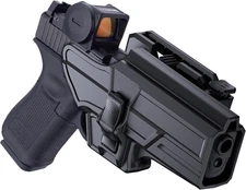 Gun Holster for Glock 17 Gen 5, OWB 17 22 31 Right, black 