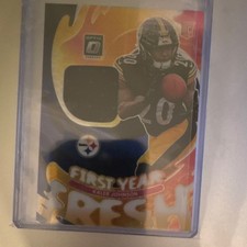 2025 Panini Donruss Optic First Year Fresh Kaleb Johnson Rookie Prizm Steelers …