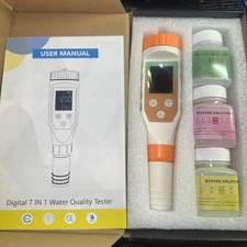 5 in 1 Digital Water Quality Tester Pen LCD PH/TDS/EC/Salinity/Temperature Meter