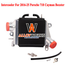 Tmic Upgraded Intercooler Fit 2016-25 Porsche 718 Cayman Boxster S Gt4 2.02.5l. Tmic Upgraded Intercooler Fit 2016-25 Porsche 718 Cayman Boxster S Gt4 2.02.5l.
