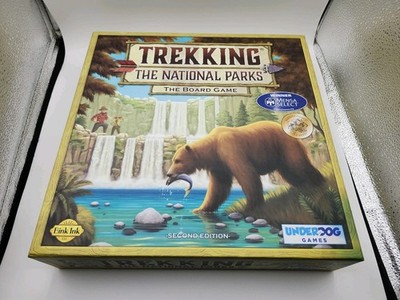 Underdog Games Complete Trekking the National Parks Board Game 2nd Ed With Rules