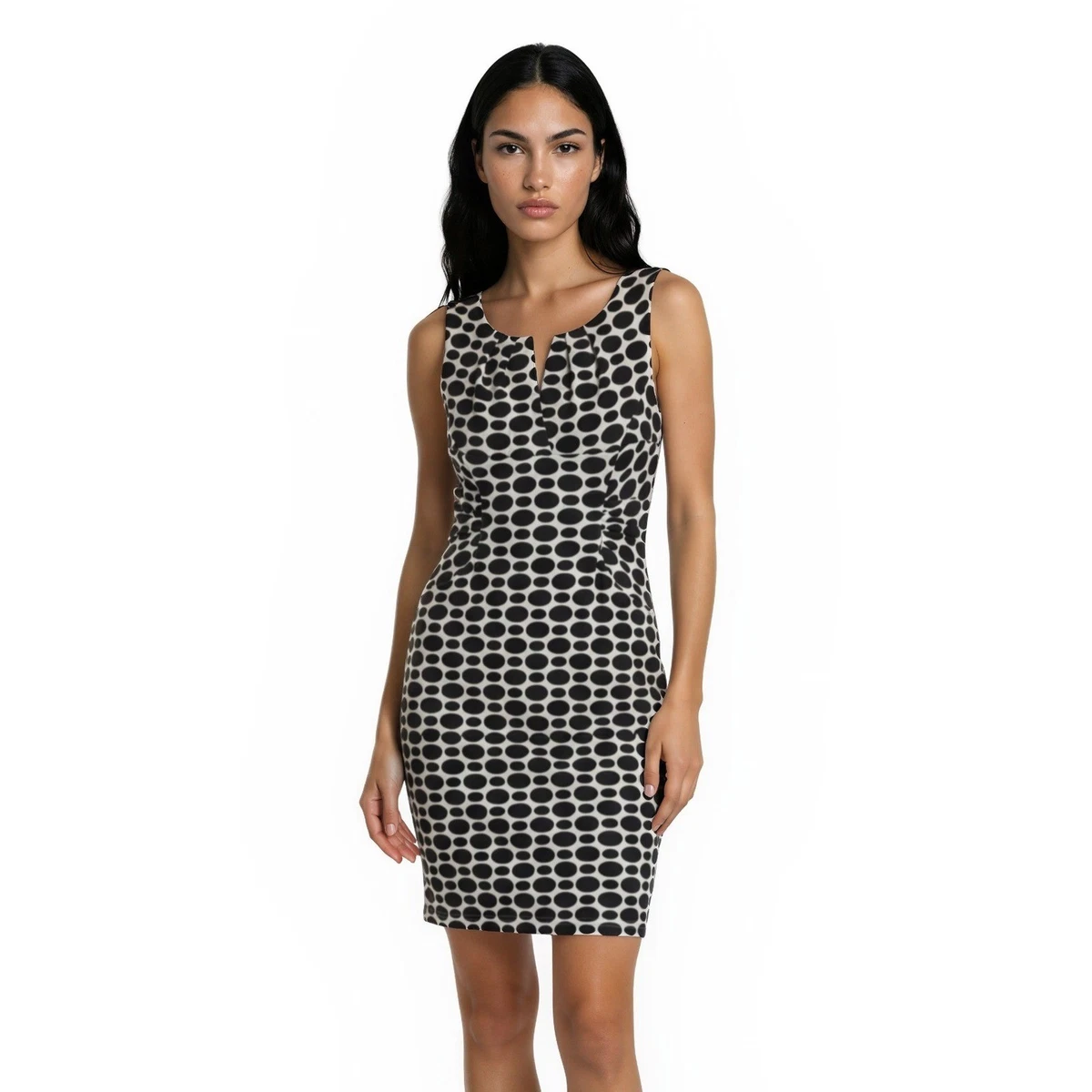 Adrianna Papell Polka Dot Sheath Dresses for Women for sale | eBay