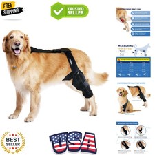 Dog Knee Brace for Torn ACL Hind Leg Adjustable Canine ACL/CCL Cruciate L...
