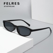 Women Oval Small Frame Fashion Sunglasses Personality Traveling Driving Glasses