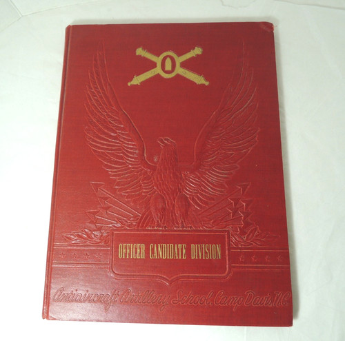 Antiaircraft Artillery School 1943 Book World War II Era Camp Davis NC 79 pp.