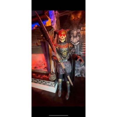 6  Grave and Bones Animated Grave Warrior Home Accents Halloween Prop Home Depot