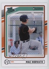 2024 Panini Donruss Rated Prospects Mac Horvath #119 1a7j