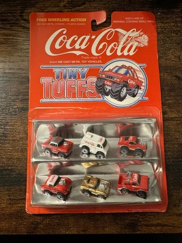 Vintage 1979 Coca-Cola Die Cast Tiny Tuffs Toy Vehicles