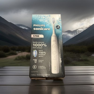 Philips Sonicare 5700 Rechargeable Toothbrush White Brand New Sealed