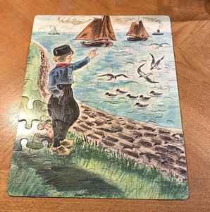 Vintage Whitman Jigsaw Picture Puzzle Complete 