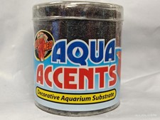 Black Sand 8 ounce Aquarium Substrate Accents Fish Tanks