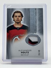 ALEXANDER HOLTZ 2021-22 UD THE CUP RPA ROOKIE PATCH /49 #2022-AH DEVILS Q3110