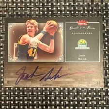 Jack Sikma Autograph Card
