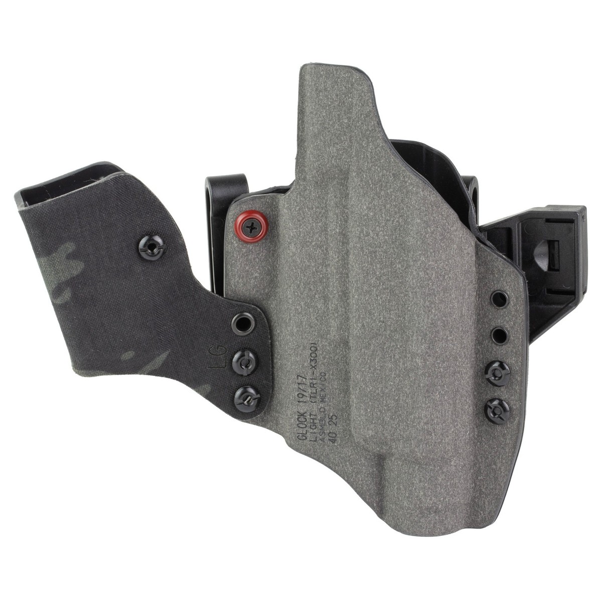 Safariland INCOG-X IWB Holster for Glock 17/19 w/ X300 Black
