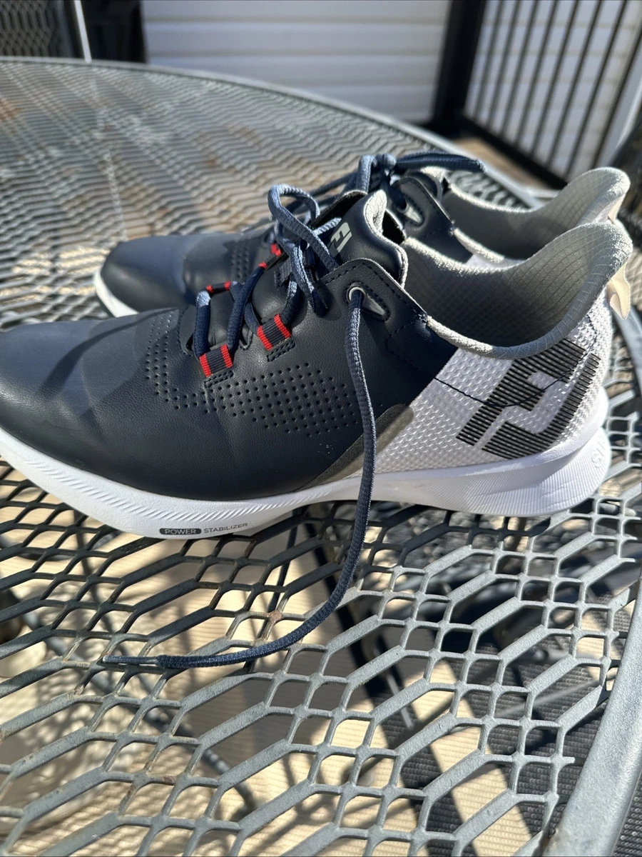 FootJoy Stratolite Men\'s Black and Gray Athletic Golf Trainer size 8 M FootJoy Golf Shoes US Size 8 for Men for sale | eBay main image 2