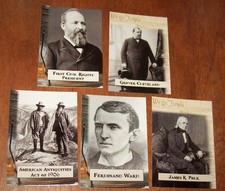 Five 2020 Historic Autographs Company Historical Cards A
