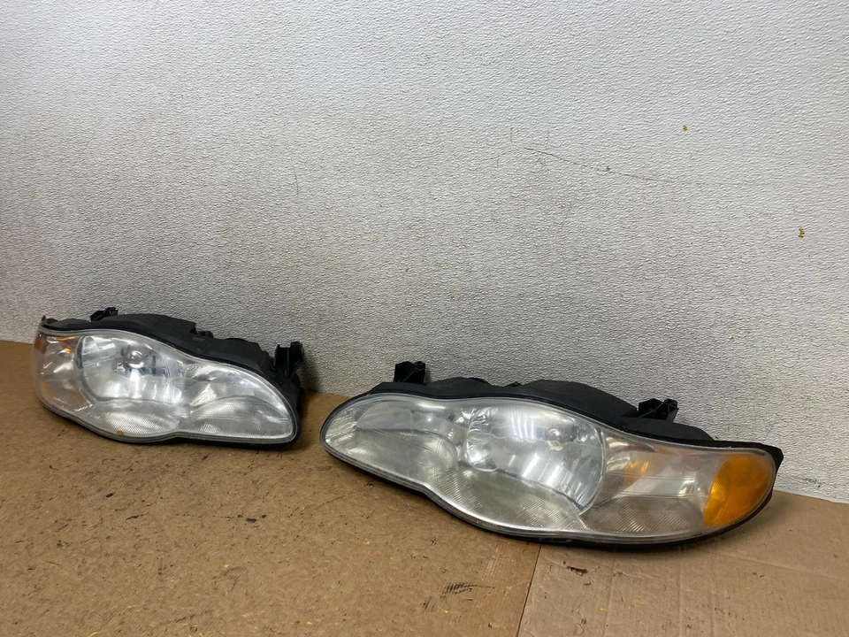 Комплект фар левая + правая сторона для Chevrolet Monte Carlo 2000–2005 годов выпуска T0733 DW - Изображение 2 из 4
