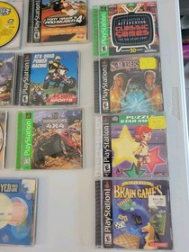 PS2 PlayStation 2 Lot With Games Controllers Cords And Memory Cards.
