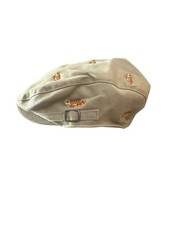 Janie And Jack Tan Newsboy Hat With Tigers Baby Boy 12-24 Mo
