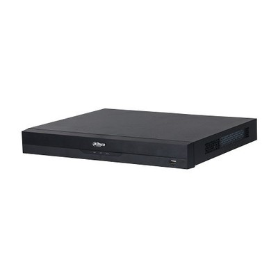 IP Rekorder 16K, 32MP, IVS, KI, 16 PoE, 384Mbps, H.265+, Gesichtserkennung