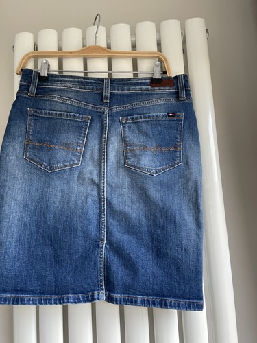 Tommy Hilfiger Denim Skirt Blue Size 8 - Picture 2 of 6