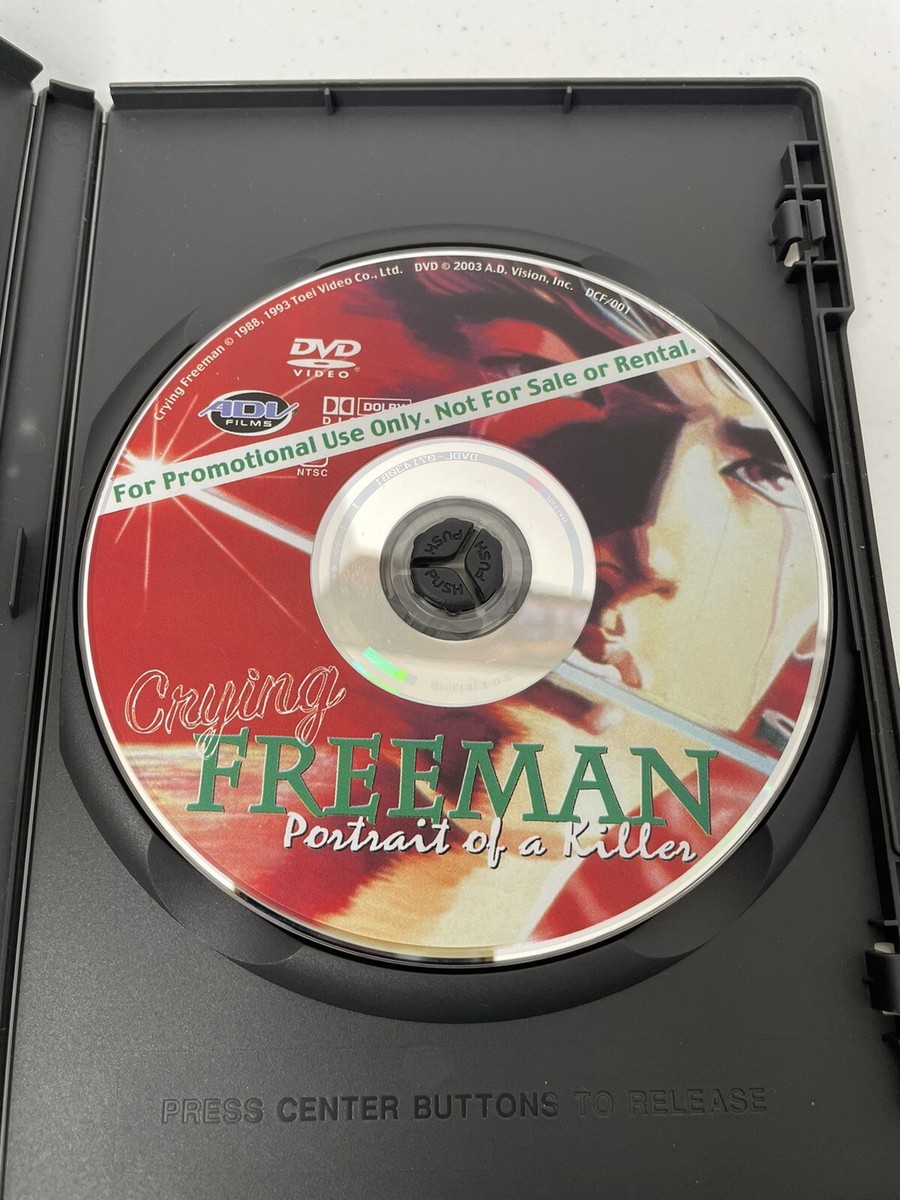 Crying Freeman Vol. 1, 2, 3 RARE ADV PROMO COPIES! ENGLISH