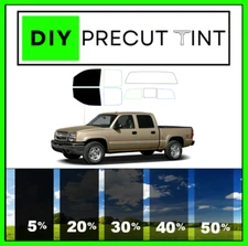 DIY PreCut Premium Ceramic Window Tint Fits 99-07 Chevy Silverado FRONT TWO DOOR