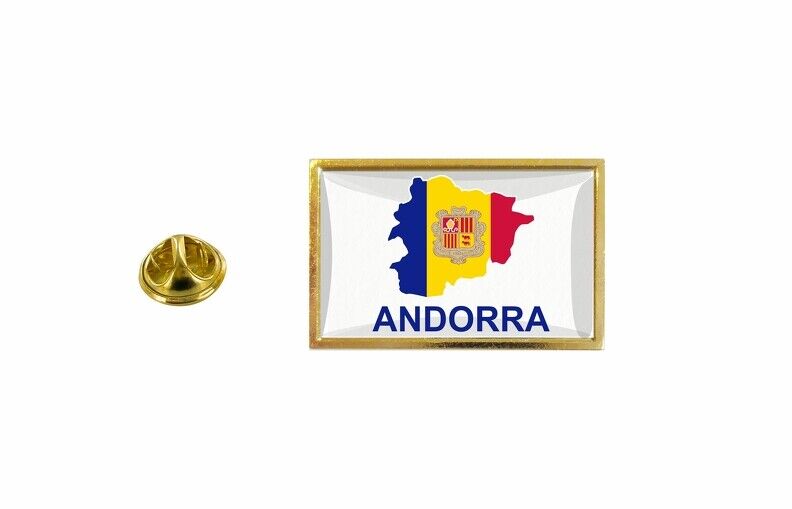 Odznaka Pin Badge Pin Pin Flag Mapa kraju i Andora