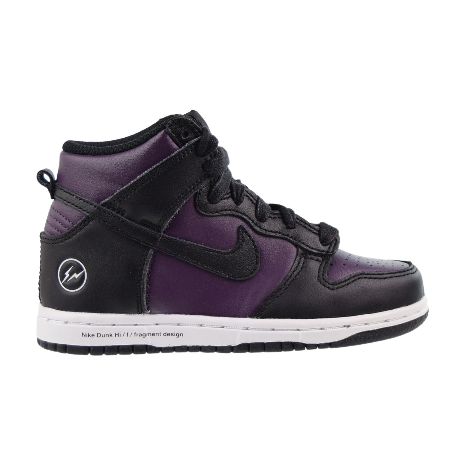 Кроссовки для маленьких детей Nike Dunk High Fragment Bejing (PS) Винно-черные DJ4285-600