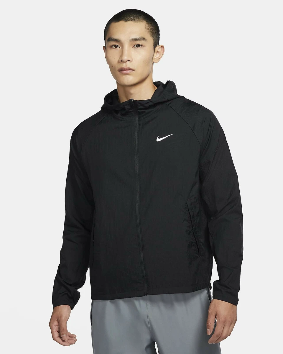 Escalofriante Imperio Inca Acostumbrar Nike Essential Men's Running Jacket - CU5358 010 | eBay