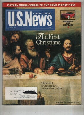 U.S. News Mag The First Christians & Mutual Funds April 20 1992 112421nonr