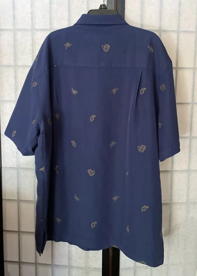 Weekender Casual Lifestyle Men XL Hawaiian Camp Shirt "Luau Style” 54” Chest - Image 2 of 4