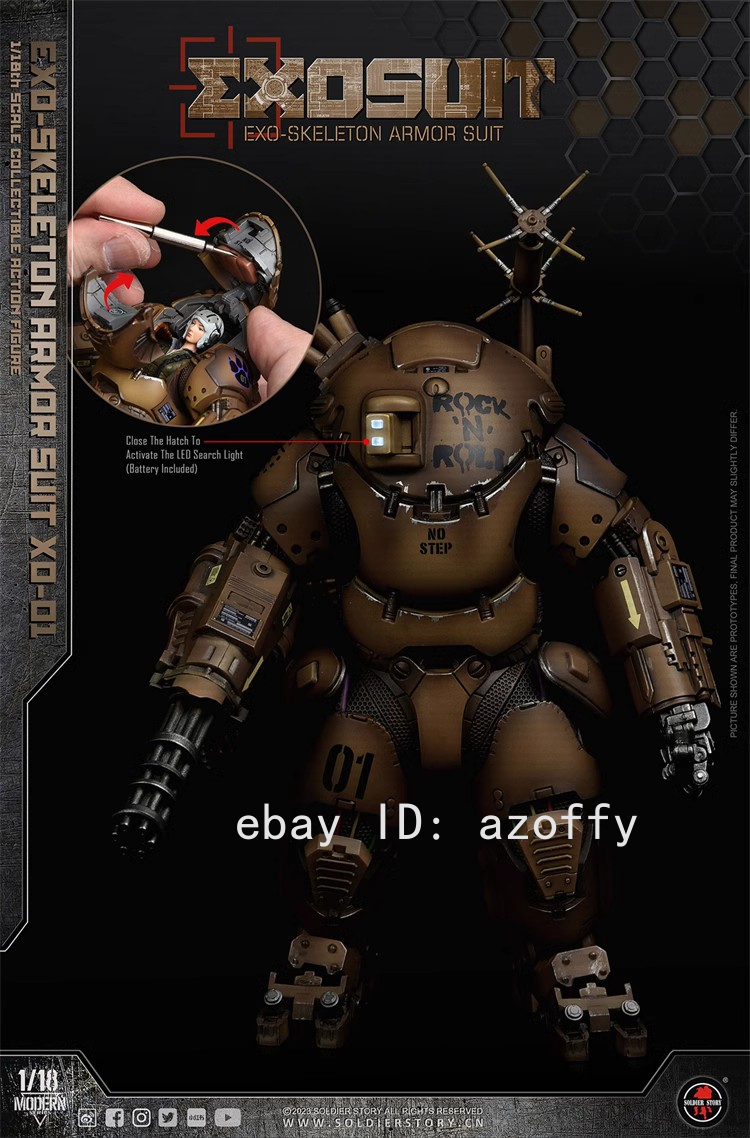 SoldierStory SSE001 1/18 EXO-Skeleton Armor Suit XO-01 3.75in
