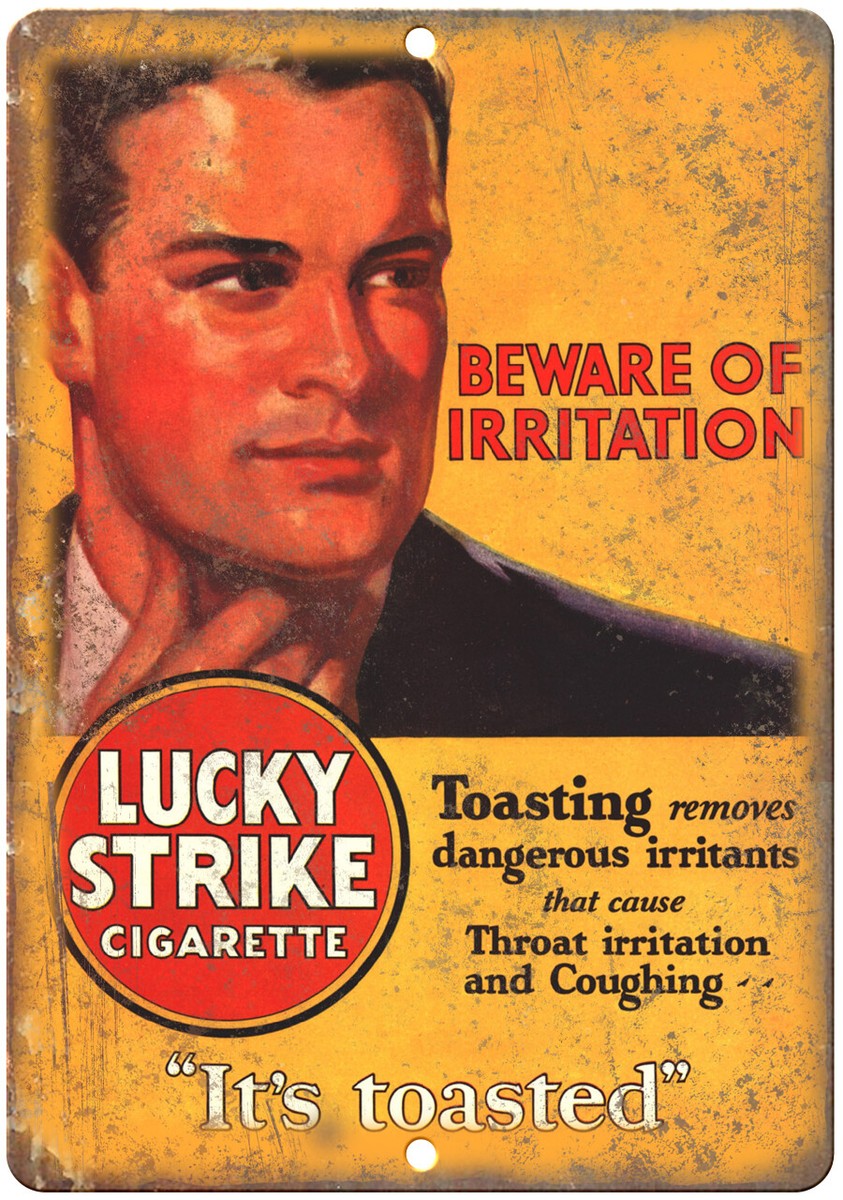 Lucky Strike Cigarette It's Toasted Ad 12