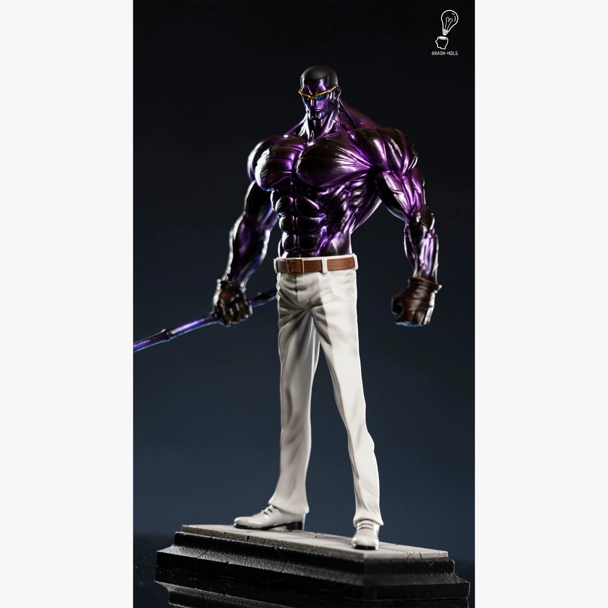 ワンピース Brain Hole スタチューヴェルゴ フィギュア Brain Hole Studio One Piece Vergo Resin Statue Figurine 30cm In
