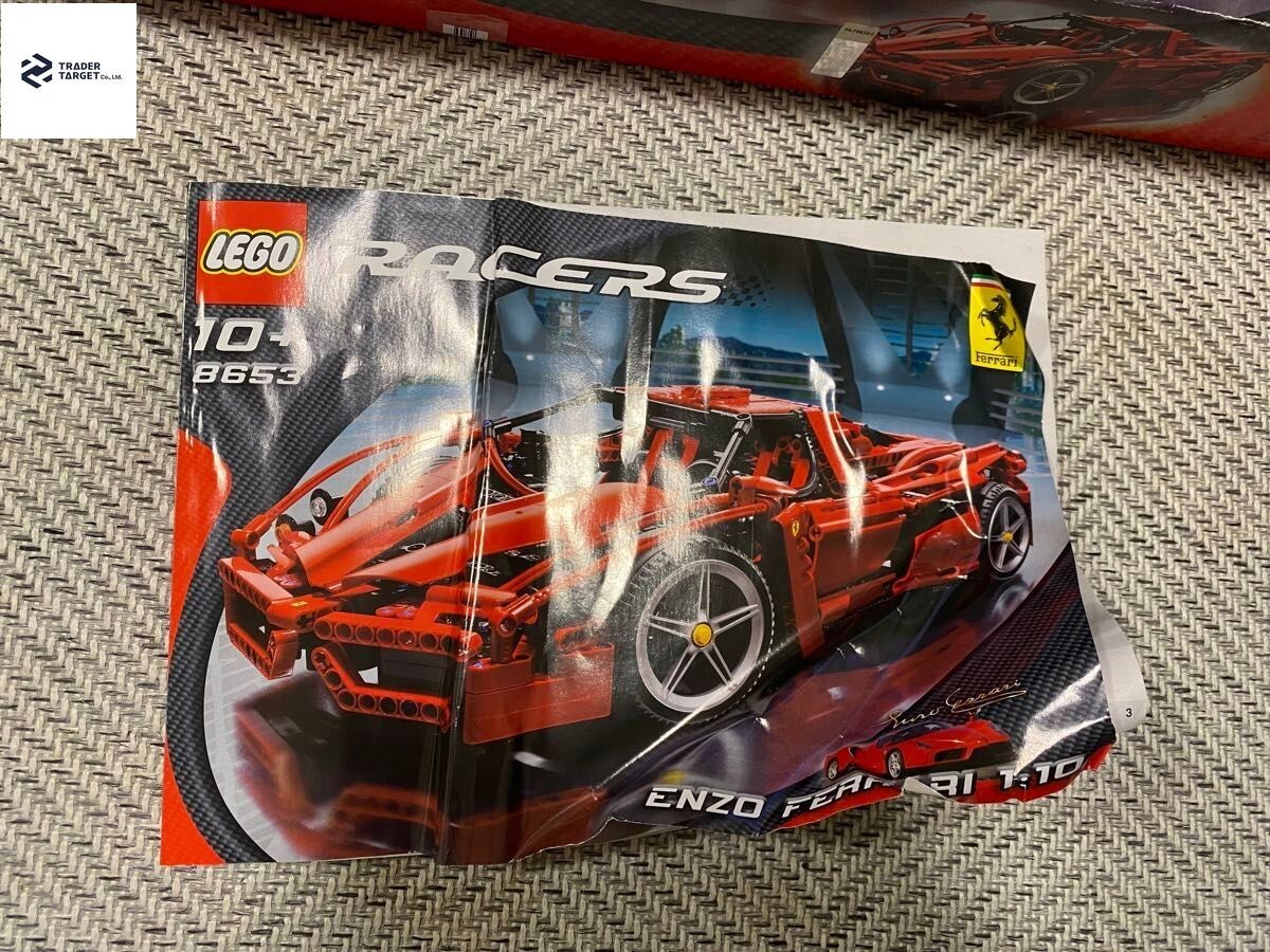 LEGO Racers Enzo Ferrari 1:10 8653 In 2005 New Retired Sealed
