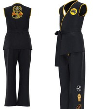 Children Karate Kid Cobra Kai Taekwondo Uniform Cosplay Karate Suits Costumes