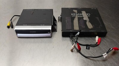 UNTESTED Kenwood Navigation System w/ DVD Receiver Hideaway Unit KNA-DV4100