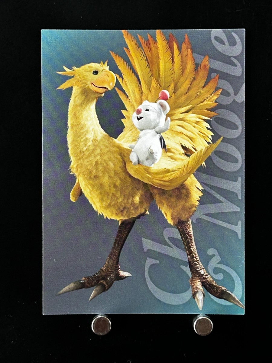Chocobo Moogle FINAL FANTASY VII Anniversary Art Museum Card 1-042