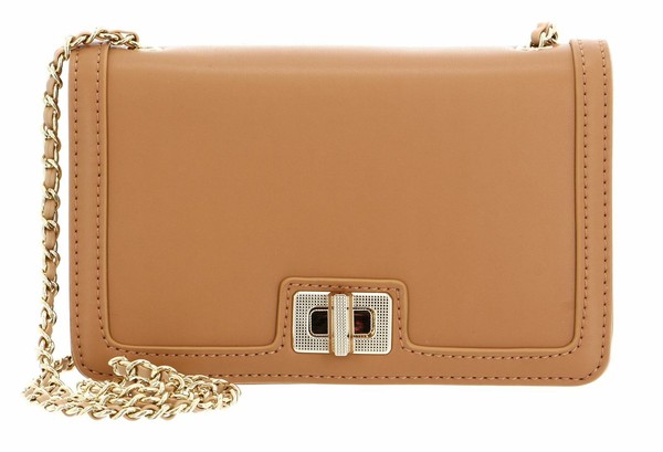 Seidenfelt Manufaktur Kosta UmhäNgetasche Abendtasche Tasche Honey Braun Neu-image